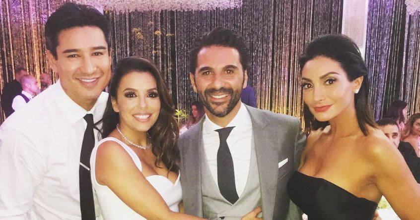 Spotted at Eva Longoria’s Wedding: Semiautomatic Assault Rifles