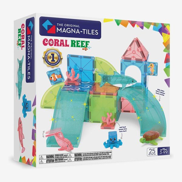 MAGNA-TILES Coral Reef 25-Piece Magnetic Construction Set