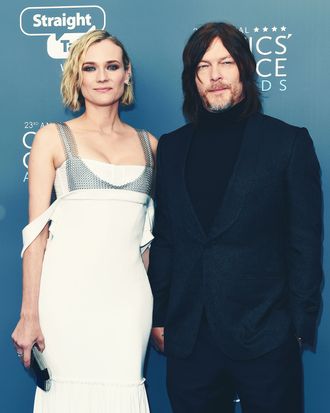 Diane Kruger and Norman Reedus.