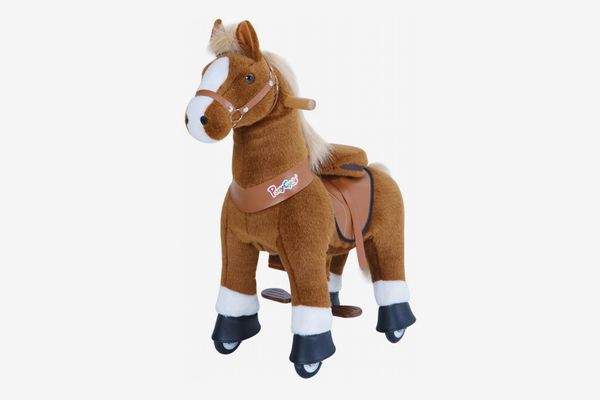 PonyCycle Brown Horse with White Hoof, Small