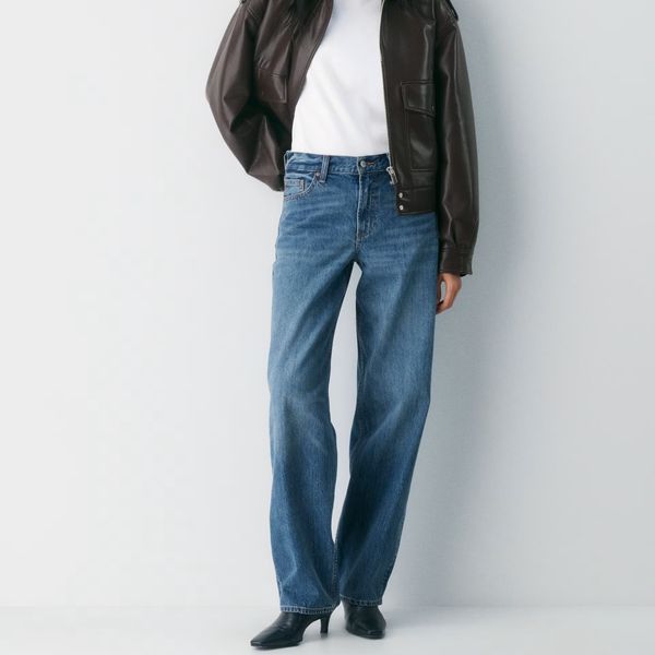 Denim Forum The '90s Vintage Lo-rise Baggy Tapered Jean