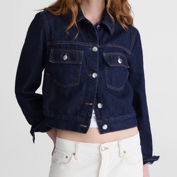 Madewell Denim Boxy Trucker Jacket