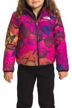 The North Face Kids' Mossbud Reversible Water Repellent Faux Fur Jacket