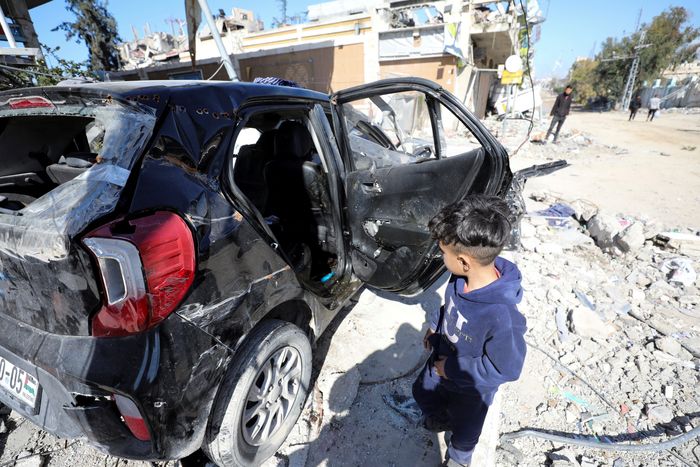 Ongoing conflict between Israel and Hamas, in Gaza City