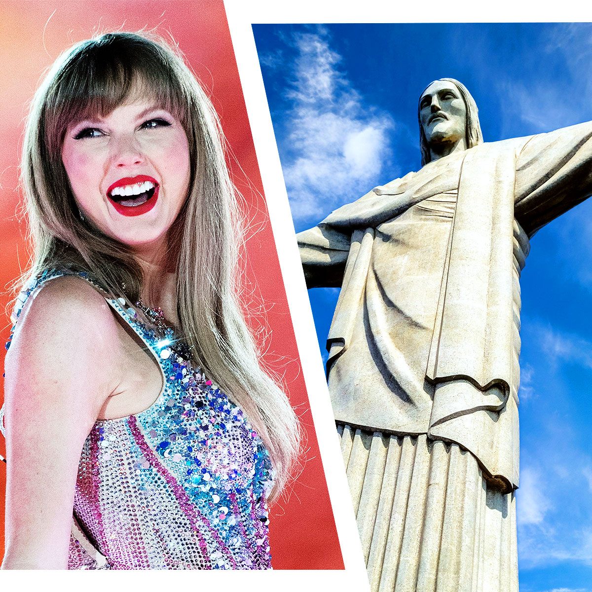 Taylor Swift Fans Want to Decorate Jesus Statue in Brazil