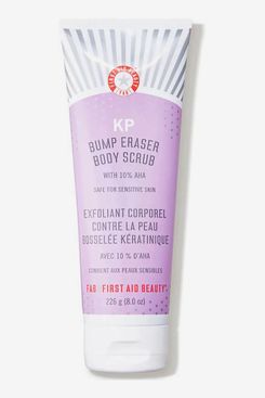 First Aid Beauty KP Bump Eraser Body Scrub with 10% AHA - 10 Oz.