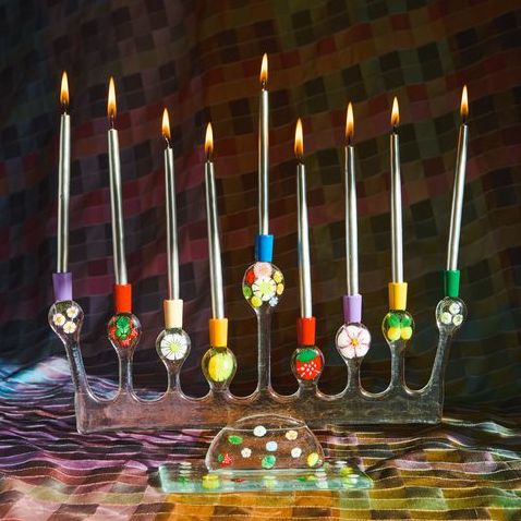 Susan Alexandra Kaleidoscope Menorah