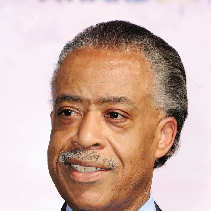 Al Sharpton, a Loews regular, is undoubtedly psyched.