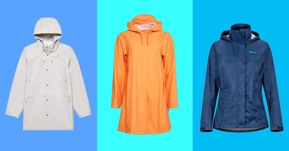 Women Mens Thickened PVC Raincoat Hooded Waterproof Rain Coat Jacket One Size 