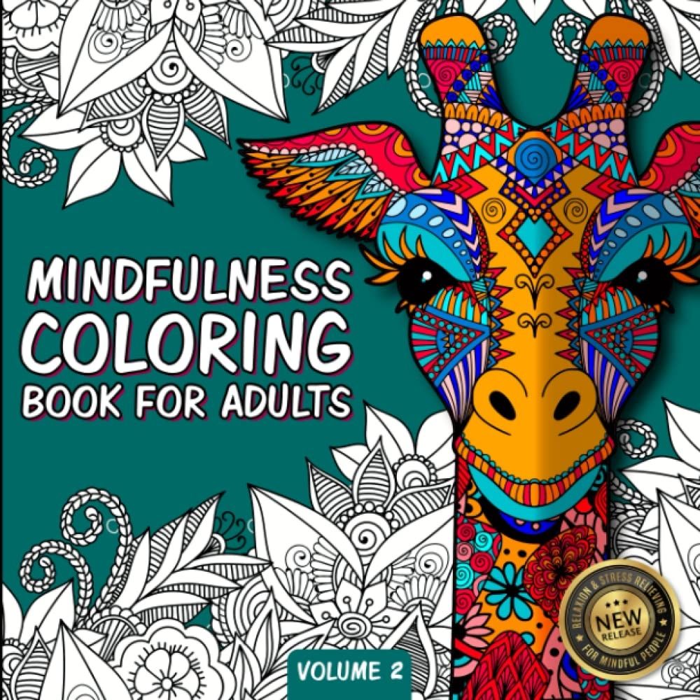 Amazing Patterns Coloring Book (Volume 2): Adult Coloring Book Featuring  Color to Relax, Create and Stress Relieving. Beautiful Mandalas Designed to