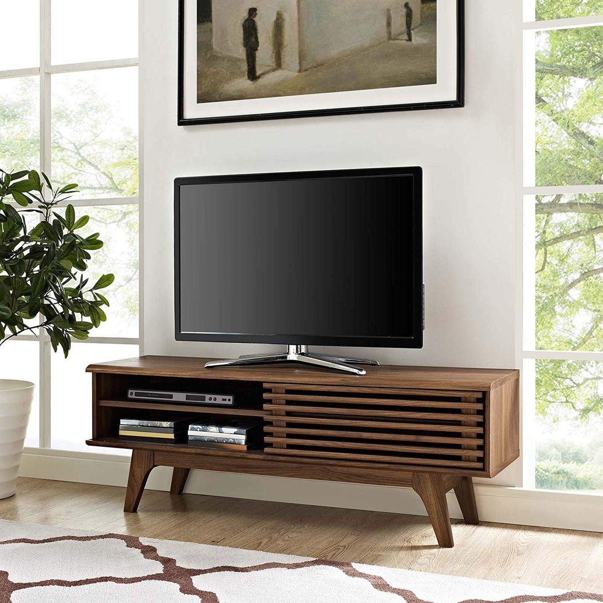 baby friendly tv stand