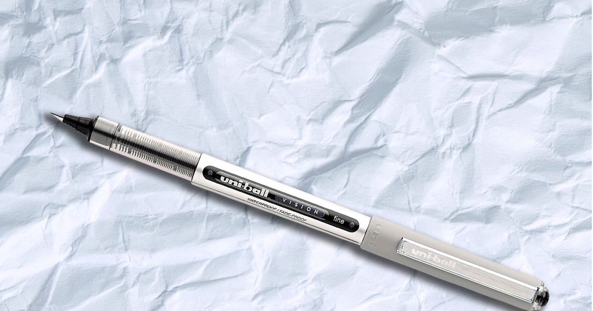 The Best Pen for Writing Is the UniBall Vision The Strategist