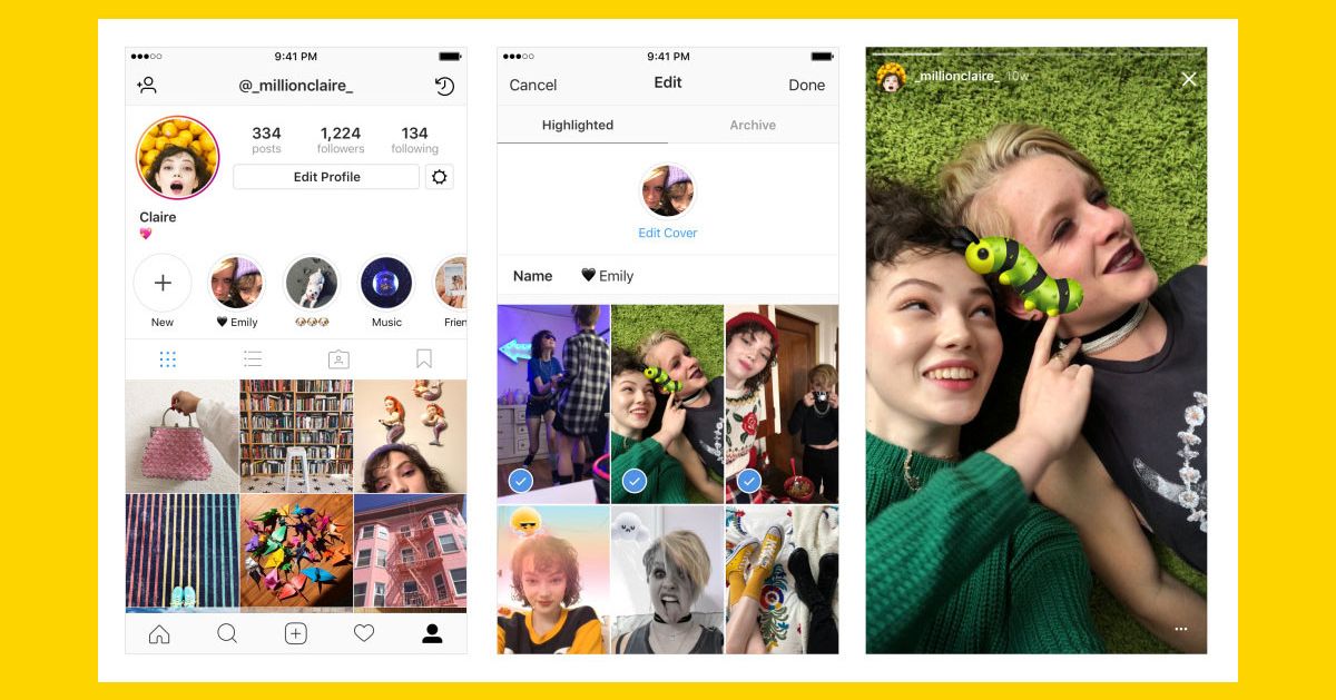 How to Make and Use Instagram Story Highlights