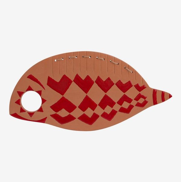 Ceramiche Santalucia Fish-Like Red Terracotta