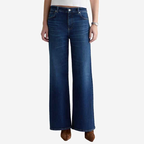 AG Saige High Waist Wide Leg Jeans