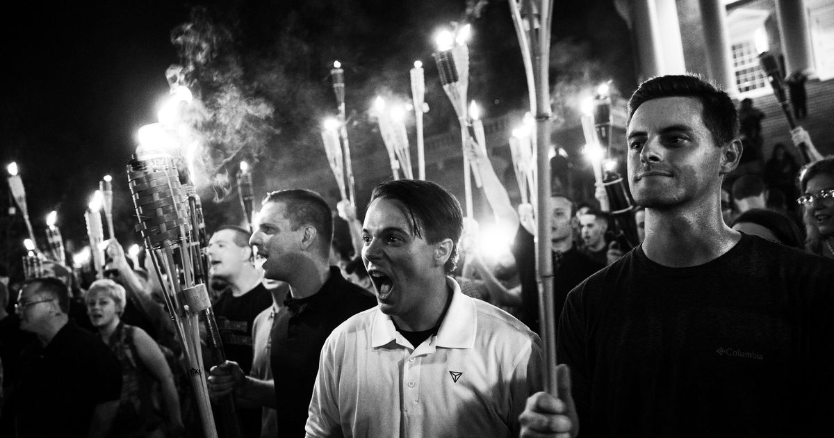 White Nationalist Protesters, One Year After Charlottesville