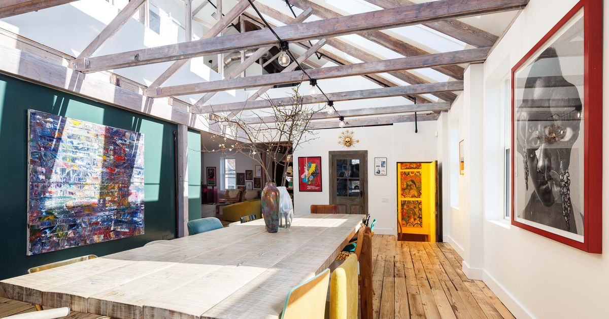 A Former Laundry in Greenport Owned by Artists and Designers