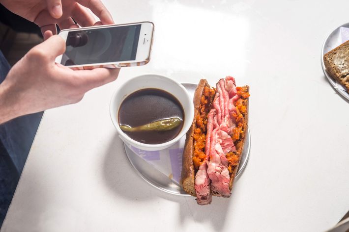 What's lunch without an Instagram?