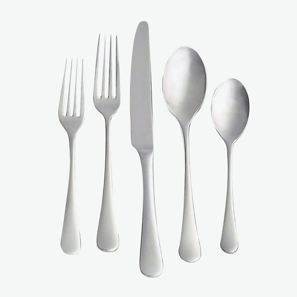 Crate & Barrel Caesna Mirror 20-Piece Flatware Set