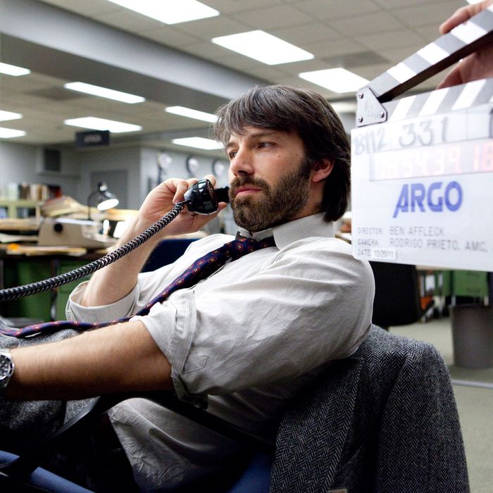 BEN AFFLECK as Tony Mendez on the set of “ARGO,” a presentation of Warner Bros. Pictures in association with GK Films, to be distributed by Warner Bros. Pictures.