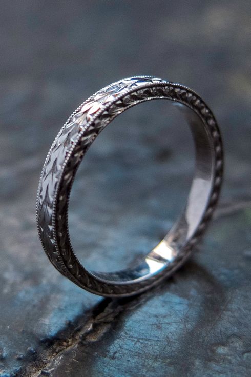 Unusual Wedding Bands Silver Wedding Bands Jewellery Rings Wedding & Engagement Wedding Bands Silver Tree Bark Wedding Rings: Rustic Wedding Rings Wedding Ring Set Commitment Rings 