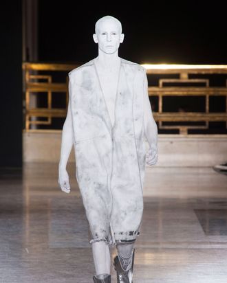 ‘Tin Man’ Chic at Rick Owens’ Men’s Show