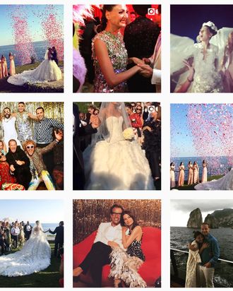 Look, It's the Most Over-the-Top Fashion Wedding of All Time