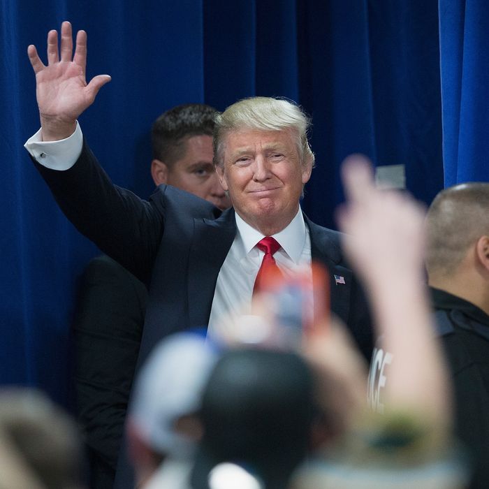 Donald Trump Holds Town Hall In Wisconsin Ahead Of State Primary