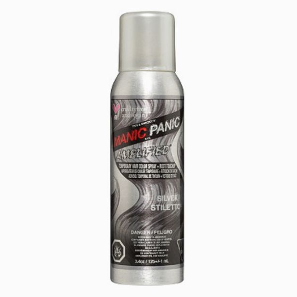 Manic Panic Amplified Color Spray in Silver Stiletto