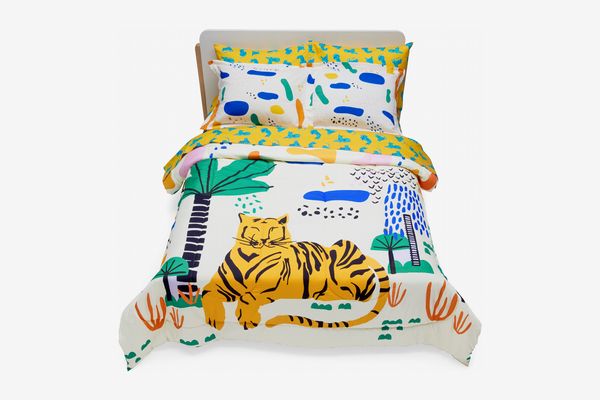 Drew Barrymore Flower Kids Jungle Tiger Complete Bedding Set