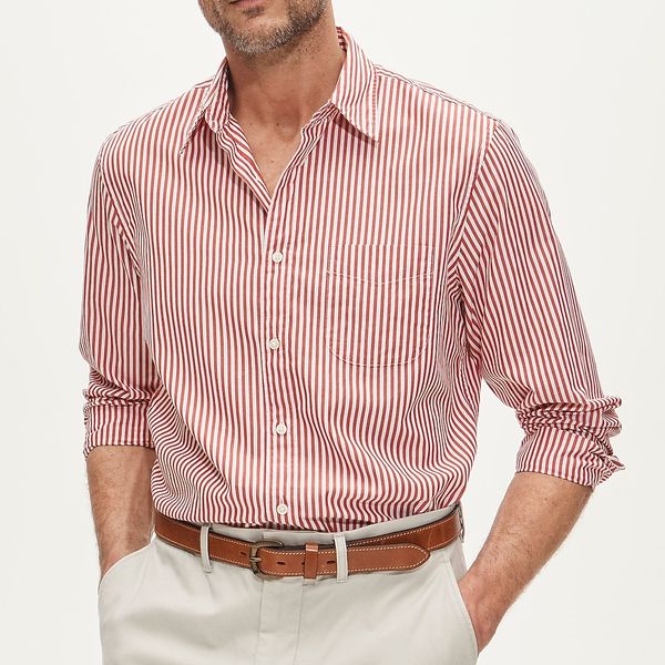 J.Crew Poplin Shirt with Point Collar
