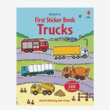 Usborne First Sticker Book Trucks by Sam Taplin