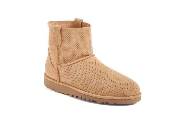 Ugg Australia Classic Unlined Mini Perforated Leather Boot