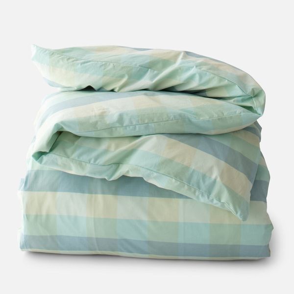 Schoolhouse Woven Plaid Duvet Cover