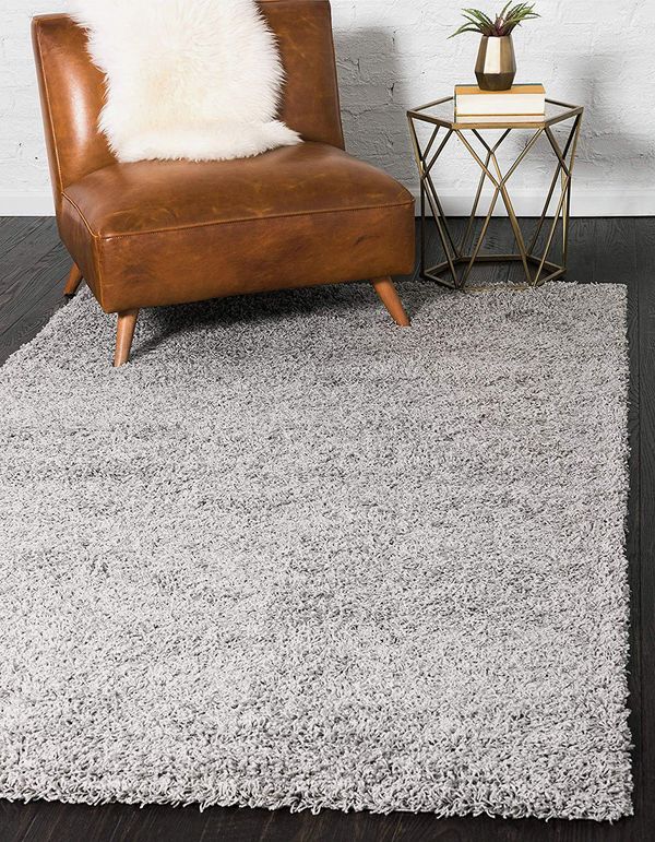 Bedroom Details about   5x8 Grey Area Rugs for Living Room Home Soft Fluffy Indoor Floor Shagg 