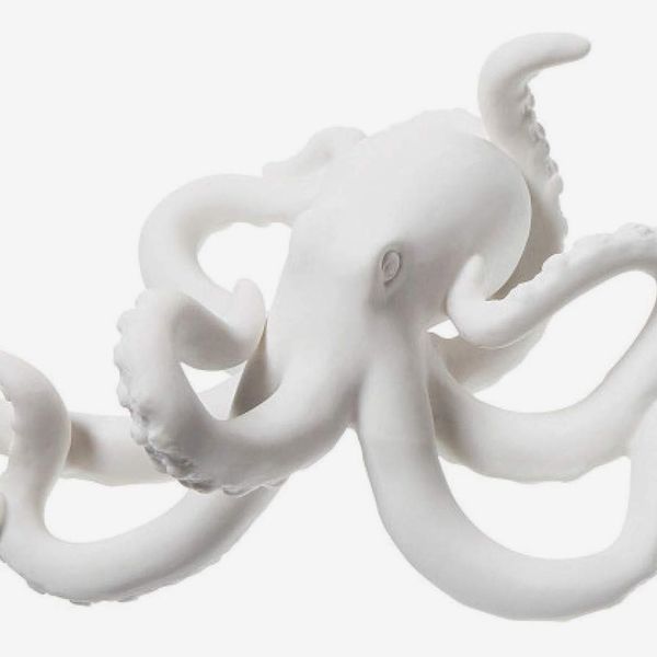 Creative Co-Op Decorative White Bisque Octopus