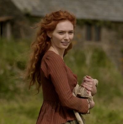 Eleanor Tomlinson as Demelza.