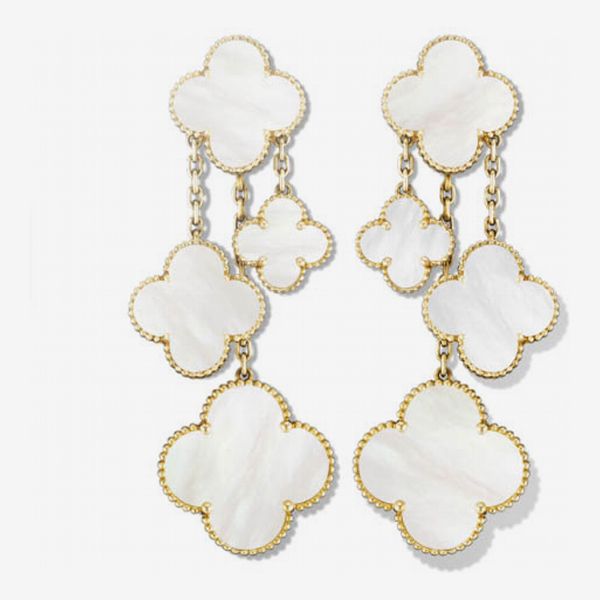 Van Cleef & Arpels Magic Alhambra Earrings, Four Motifs