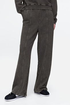 Gap Heavyweight French Terry Seamed Wide-Leg Sweatpants
