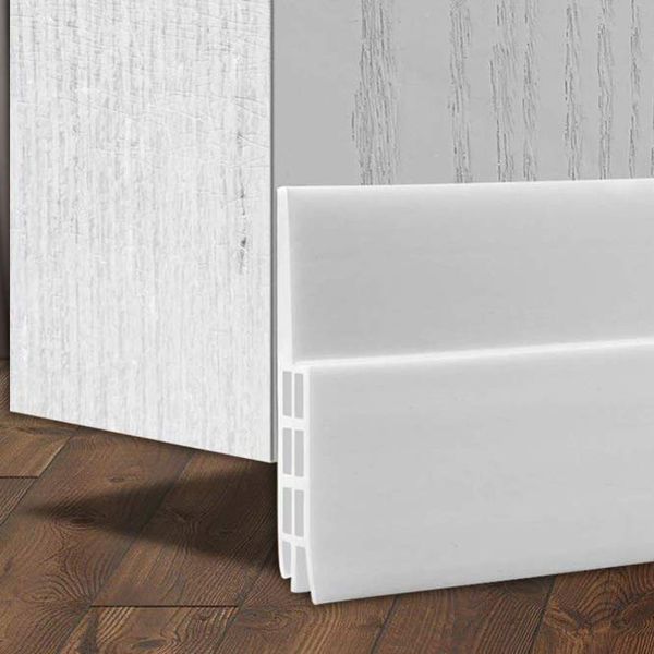 Door Draft Stopper, Draft Stopper for Bottom of Door Dual Draught Excluder  Air Insulator,Adjustable Size,Dust-Proof, Draft-Proof