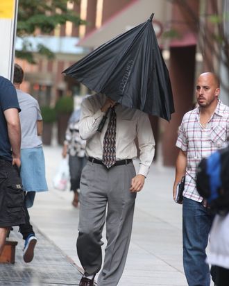 To Discuss: Leonardo DiCaprio’s Umbrella