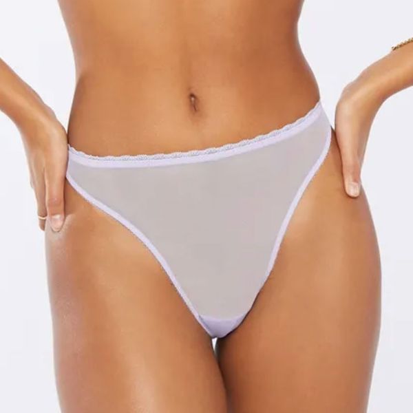 High-Cut Full Coverage Stretch Cool Underwear for Women CULAYII Womens Cotton Bikini Panties 
