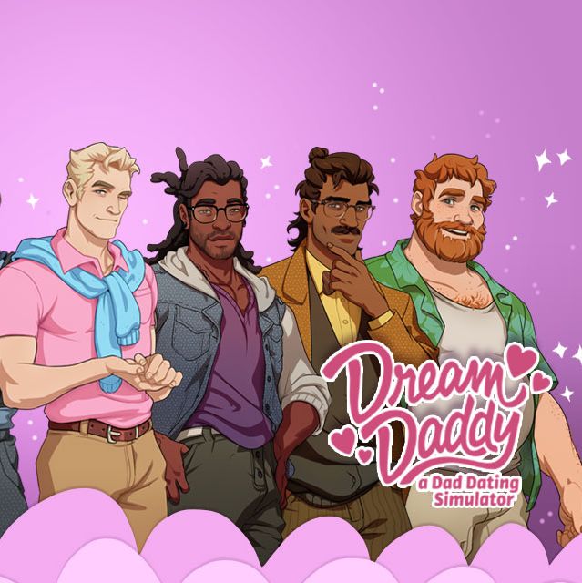 Дрим Дэдди персонажи. Дрим Дэдди симулятор. Dream Daddy: a dad dating Simulator. Dream Daddy обложка.