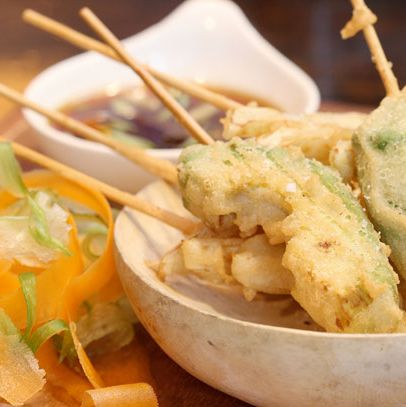 Avocado and fennel with scallion soy sauce