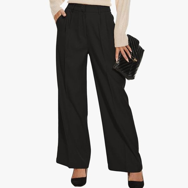 FUNYYZO Women's Wide Leg Pants