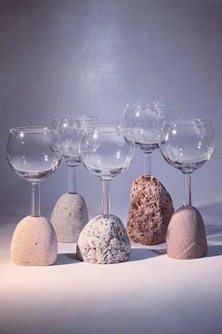 Seven Studio Stone Glass Moment – Set of Six