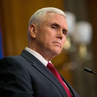 Indiana Gov. Mike Pence Holds Press Conference
