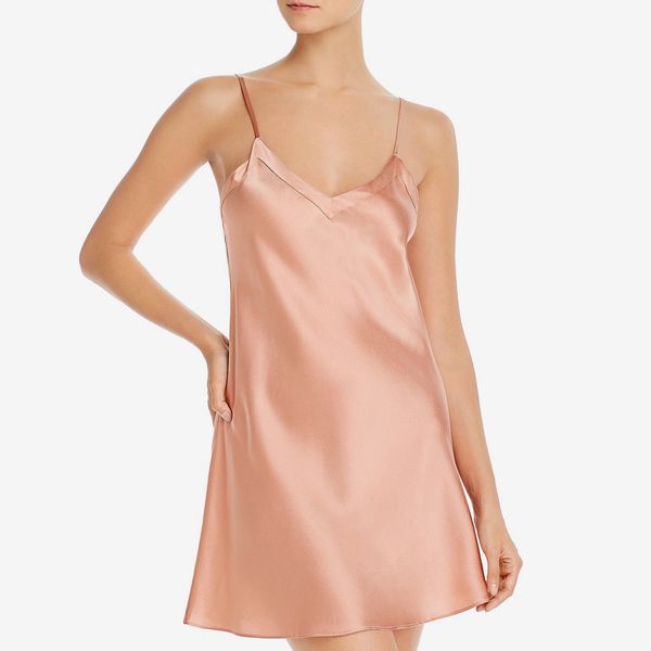 silk nightgown dress