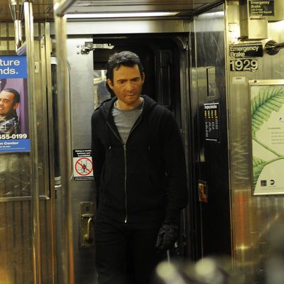 THE FOLLOWING: A follower of Joe Carroll enters a subway in the "Resurrection" Season Two special preview episode of THE FOLLOWING, airing Sunday, Jan. 19.
