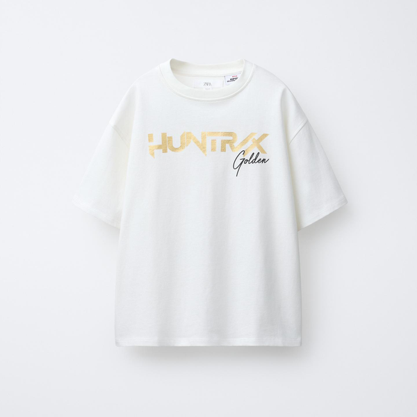 Zara KPop Demon Hunters Printed T-Shirt
